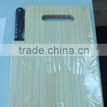 cheese board with cutter