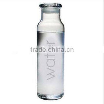 700ml high quality and flint glass water bottle