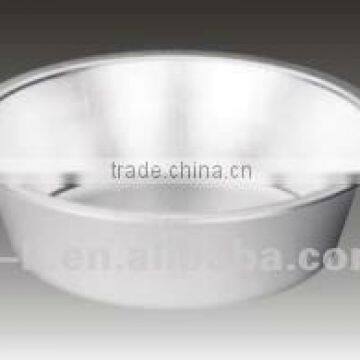 White Bevel Shaped Aluminum Wash Basin