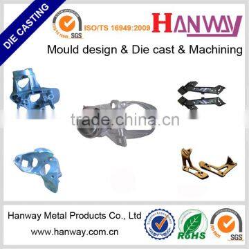 Guangdong manufacture OEM die casting aluminum automobile rearview mounting bracket                        
                                                Quality Choice