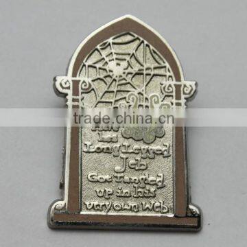 Metal old castle lapel pins ,badge ,emblem,button