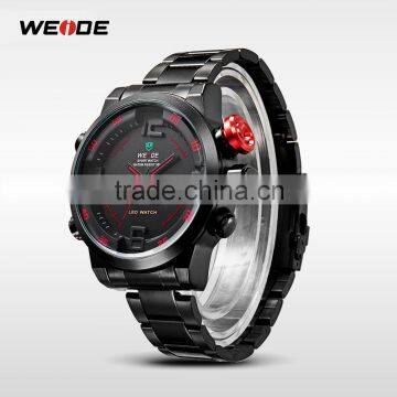 New 2014 WEIDE Best Selling Brand Watch Men Full Steel Watches LED Big Dial Watch Men Quartz Waterproof Military WH2309 photo-6
