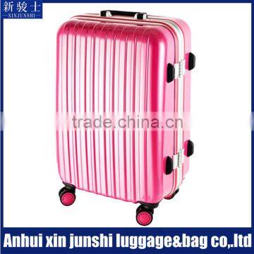 Bright Color Aluminium Frame Luggage Trolley Suitcase Travelling Business Luggage