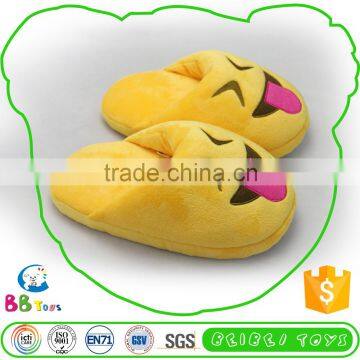 2015 Best Selling Exceptional Quality Stuffed Animals Naughty Expression Slippers