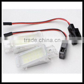 led license plate light for skoda fabia/octavia/roomster/superb 7000k led number plate interior reading light