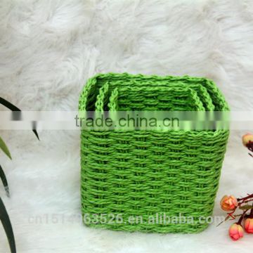 set of 3 cheap storage baskets, gift baskets, flower baskets