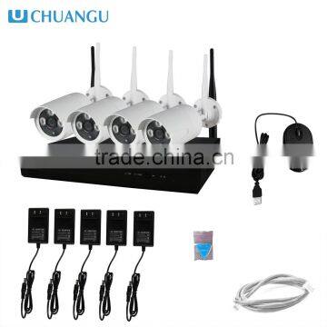 960P Wireless Kit 4CH 960P Wifi KIT 2.4Ghz Signal Range 300 Meters Across 4 Wall With Outdoor Camera