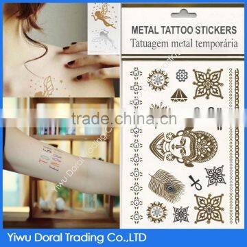 Non-toxic easy peel off water transfer temporary tattoo