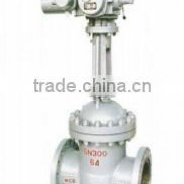 Electric actuator Wedge Gate Valve PN16 WCB 4-20ma