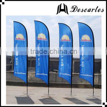 Fiberglass pole flags and banners, decorative feather flags for outdoor advertising