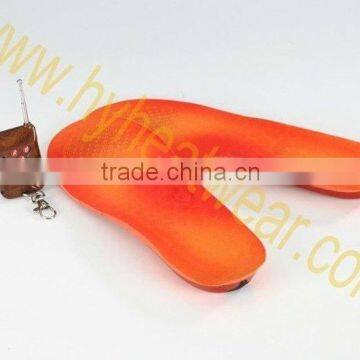 3.7v electric heated hard plastic smart shoes insole
