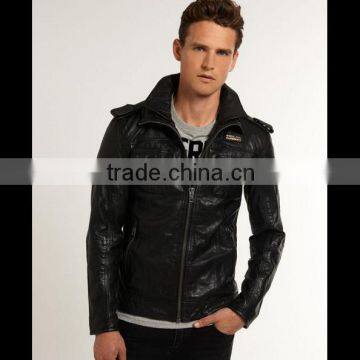 winter pu wholesale cheap leather jacket for men