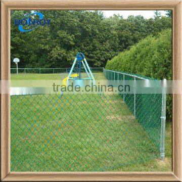 supply 50mm opening twisted edge galvanized chain link fence