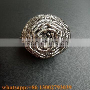 stainless steel scrubber,kitchen cleaning ball,stainless sponge