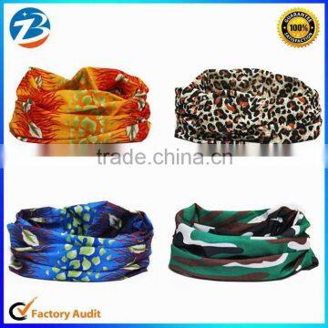 Lady Popular Printed Polyester Custom Outdoor Sports Tubular Tube Bandana