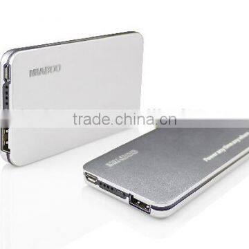 High Quality Colorful External Portable mobile power bank 4000mah