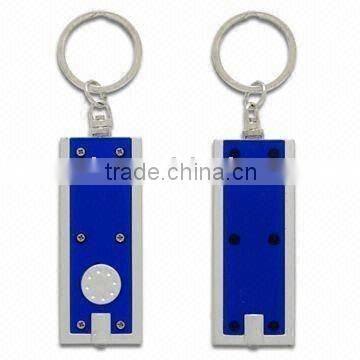 mini LED torch with key ring