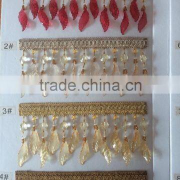 [YZLACE] Tassels Lace curtains Wholesale 10027