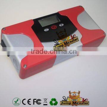 12v 18000mAh mini car jump stareter/jump starter with small size