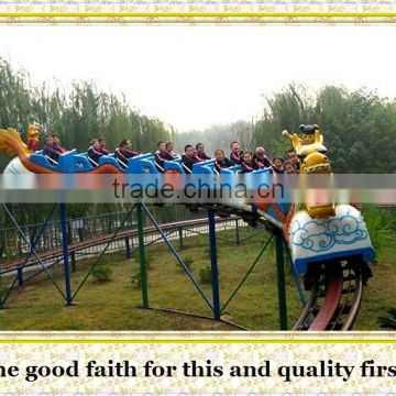 More than10 years experience in kids amusement park outdoor slide dragon rides