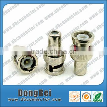 bnc male rf connector to rca female for rg6 rg11 rg59 coaxial cable