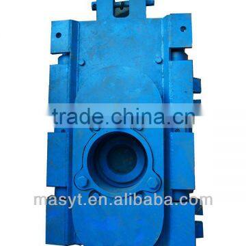 160-300 ton converter skateboard type slag blocking system