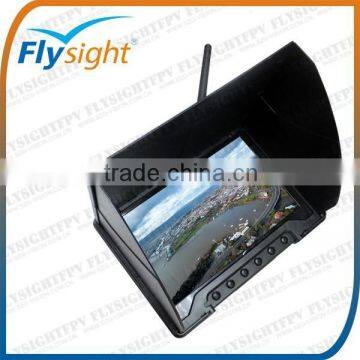 C695 Flysight RC801 5.8G 7 inch 32CH TFT LCD Monitor HD Receiver Built-in Lipo Battery 11.1V/1000mAh FPV