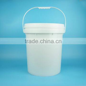 22L Buckets With Lids, Drink Packaging Plastic Buckets Metal Handle, Food Grade Plastic Barrels photo-2