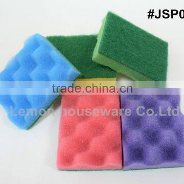 new product rectangular sponge scrubber 3PC high quality cleaning magic sponge cleaner