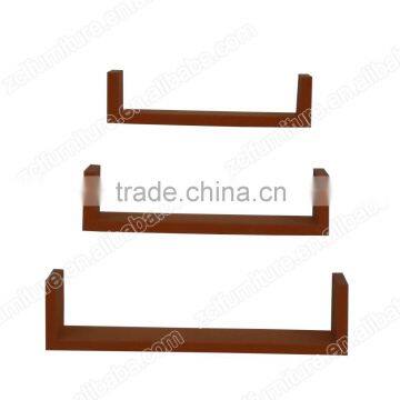 U Shape Decorative Wall Shelf