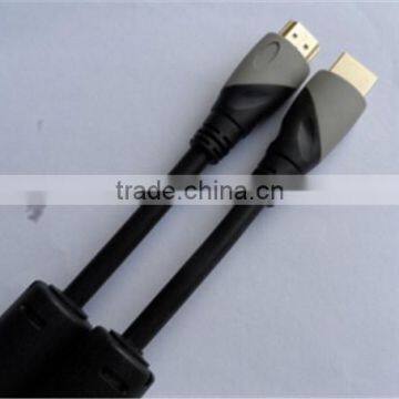 Gold Connector Color and HDMICABLE Type full 1080p high speed hdmicable with ferrot