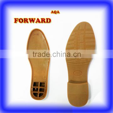 Beige shoe sole fabric PVC shoe soles for gent