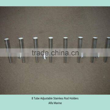8 Tube Adjustable Stainless Rod Holders photo-4