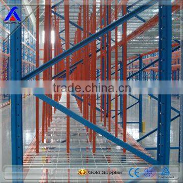 Industrial storage rack metal sheet