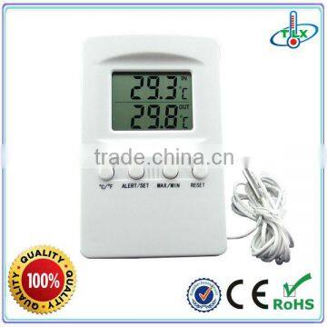 Supplier In Out Alarm Digital Vaccine Fridge Thermometer