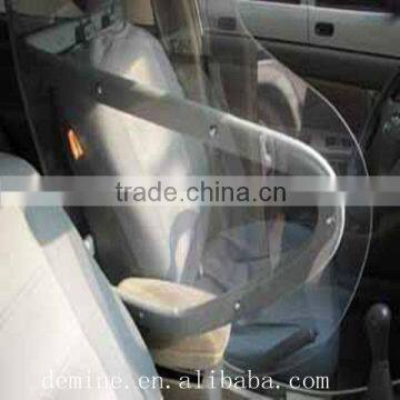 Taxi Anti-hijacking and bulletproof Polycarbonate guardrail High strength 2013
