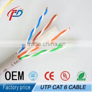 network cable /pure copper cat6 utp cable