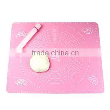 Microwavable Pastry Baking Soft Non-Stick silicone anti slip mat for knead dough