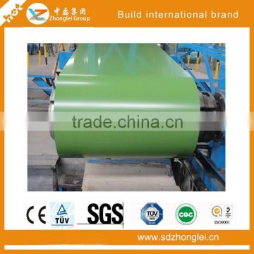 high quality prepainting galvanized steel coil