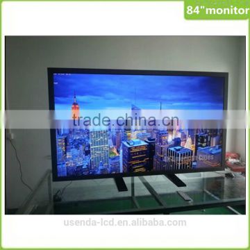 Alibaba wholesale 84 inch vga/hd cctv lcd monitor 4k ultra hd