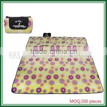 Customed Pattern Camping & Hiking Fleece Portable Mat for Outdoor