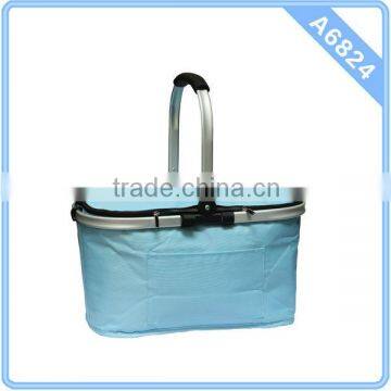 2014 Camo Summer Time Collapsible Picnic Basket Thermal Insulated Basket