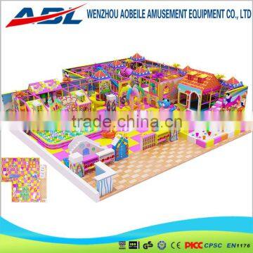 Preschool used indor commercial playground equipment korea