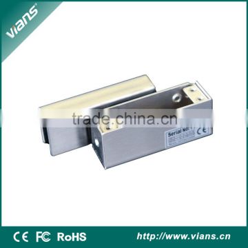 Stainless Steel standoff dead lock, electric bolt lock 12v for Frameless Glass Door