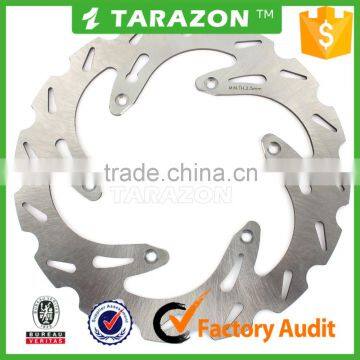 Top quality MX CNC front stainless steel solid disk brake system parts