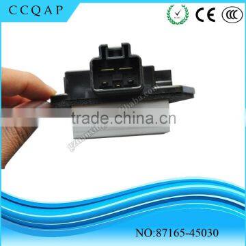 OEM 87165-45030 Original Brand New Car Parts Heated Denso Blower Motor Resistor for Toyota