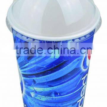 16oz double wall disposable custom printed tea cups