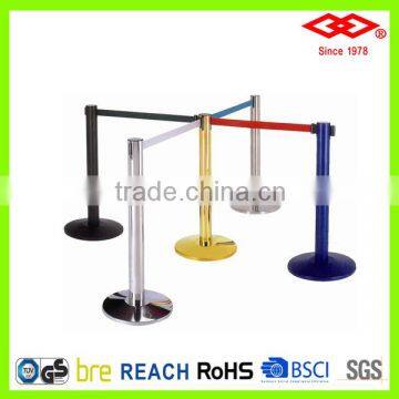 Modern design stainless steel queue barrier traffic control