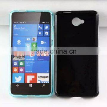 China Ultra Thin Transparent Clear Tpu Gel Silicone Back Cover Case for Microsoft Nokia Lumia 650 Case Express photo-2