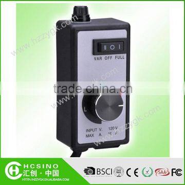 Hydroponic products route exhaust fan speed controller with single phase